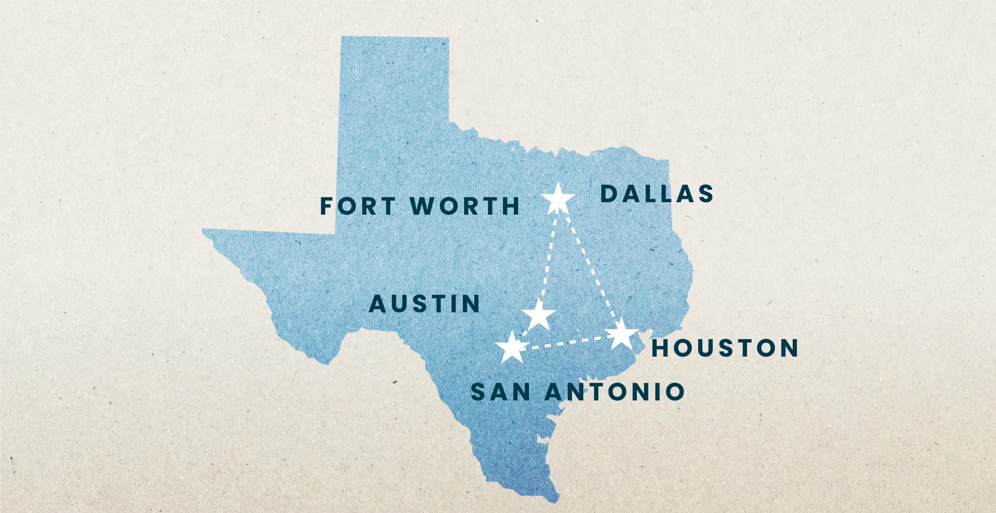 Texas market map