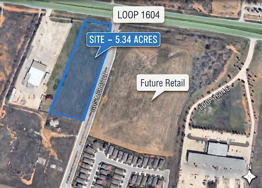 San Antonio Self Storage site map — S Loop 1604 E, San Antonio, TX
