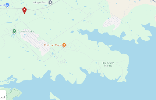 Lake Somerville RV Park site map — 12335 PK Rd, Somerville, TX